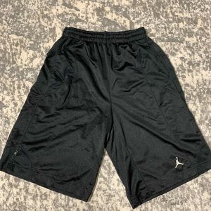 Jordan Mens Basketball Shorts Size M Black